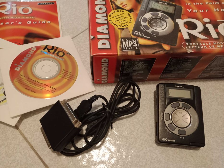 Diamond Rio PMP300 - Leitor de MP3 - O primeiro leitor do mundo