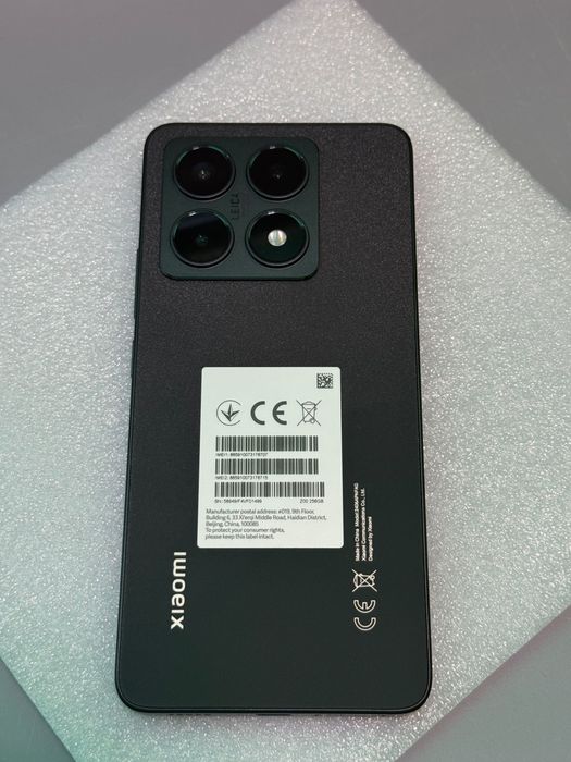 Xiaomi 14T 12/256GB Czarny | Nieużywany | 100% baterii | Etui + Kabel