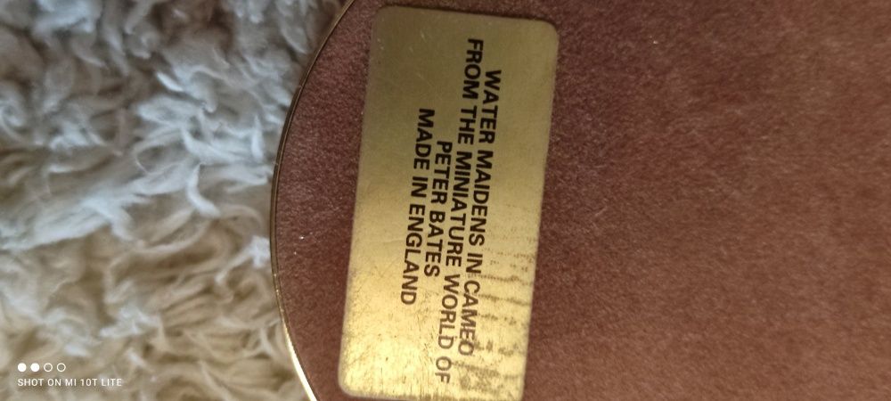 Винтажная камея Питера Бейтса