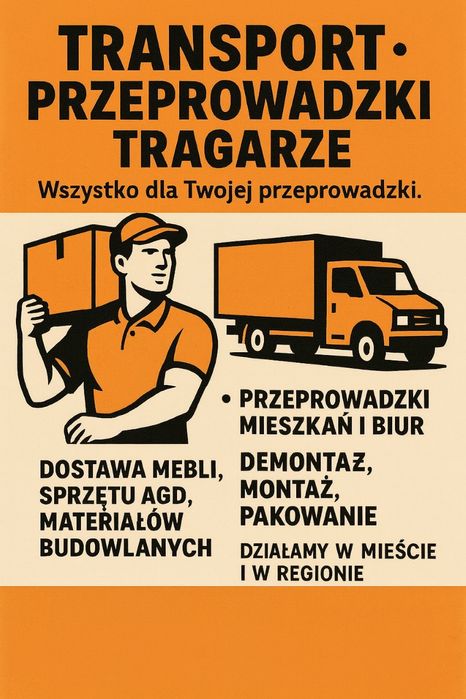 Szybkie i Profesjonalne Przeprowadzki oraz Wywóz Niepotrzebnych Mebli!