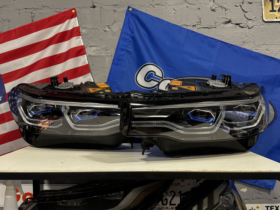 BMW X7 G07 Laser Європа Фари Фары Комплект 19-22 Лазер