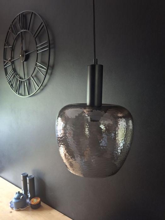 Lampa wisząca, szkło, kształt jabłka, nowa