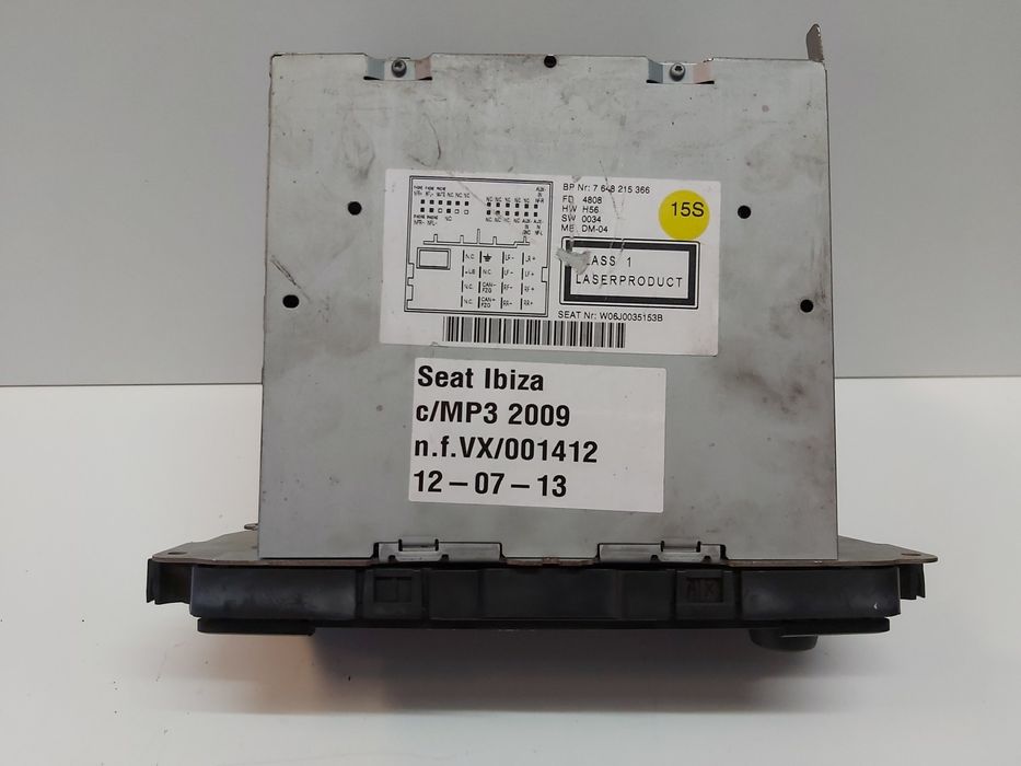 Rádio / auto-rádio SEAT Ibiza IV (6J5, 6P1)