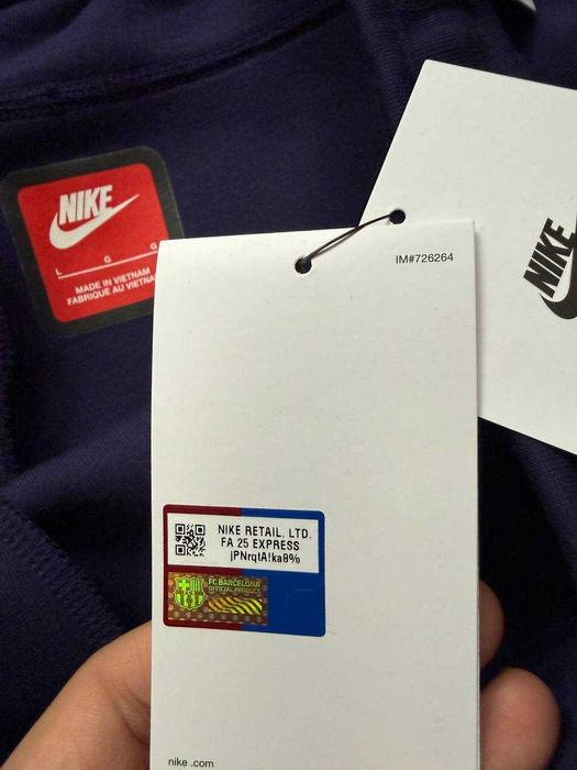 ОРИГІНАЛ! Штани Nike Tech Fleece Barcelona Joggers M L | HJ6444-594