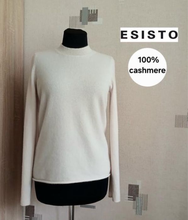 Кашеміровий светр кофта esisto s m