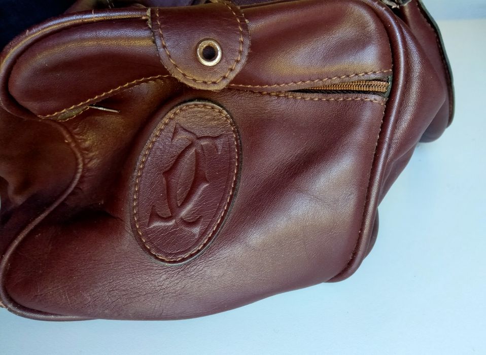 Bolsa em pele Vintage