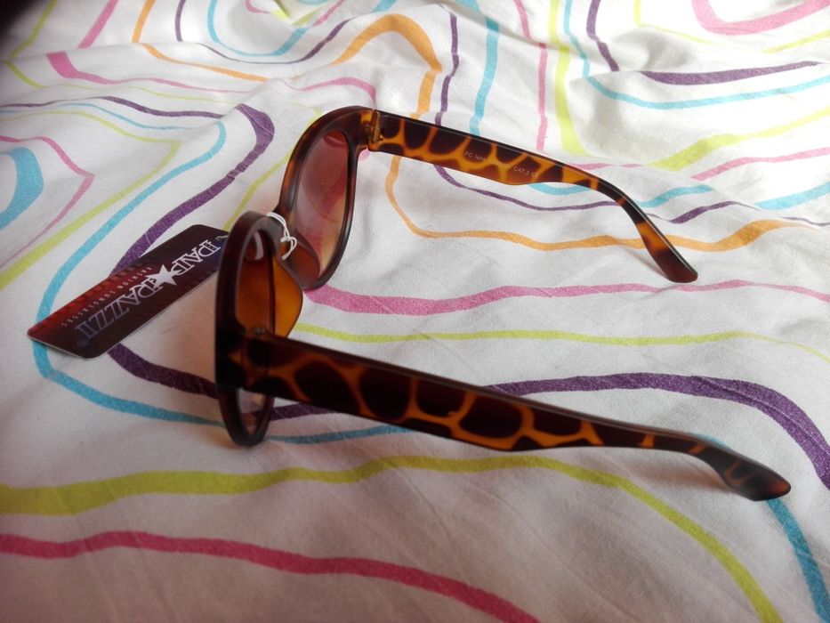 Nowe okulary przeciwsłoneczne damskie filtr UV 400