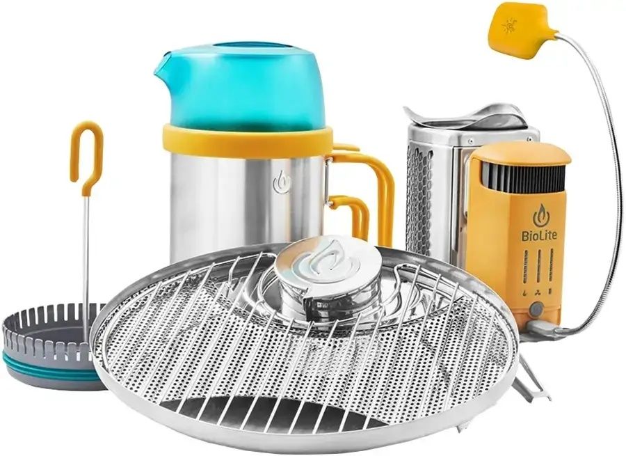 BioLite CampStove 2 Bundle це міні ТЕС + USB,гриль,тепло,світ