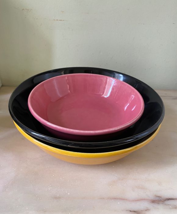 3 tigelas de louça de sacavém