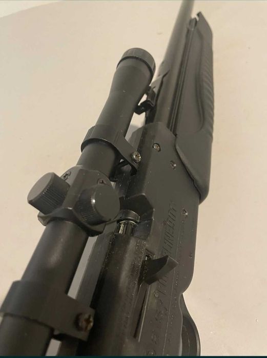 Carabina de ar comprimido como nova