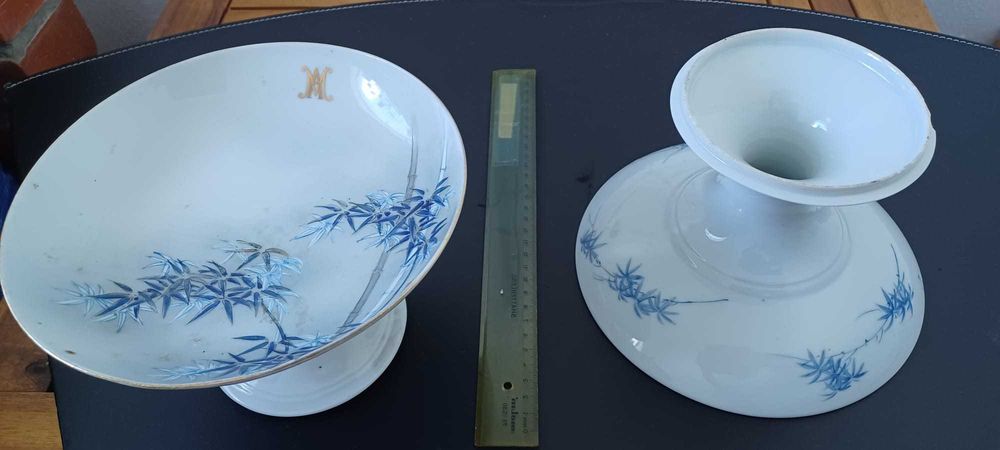 Antiguidade *Serviço de mesa loiça feita mão no Japão 98 peças