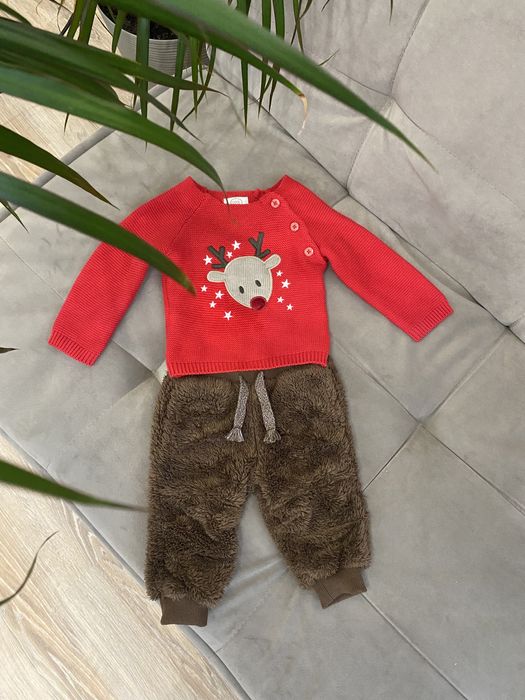 Новорічний костюм кофта і штани