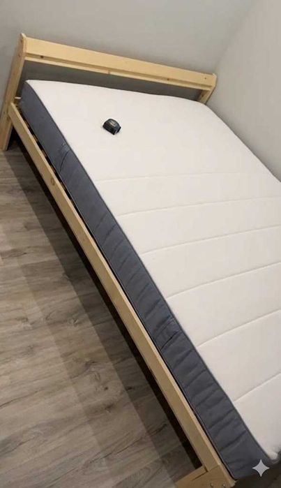 Cama + colchão Novissimo IKEA - UM MÊS DE USO