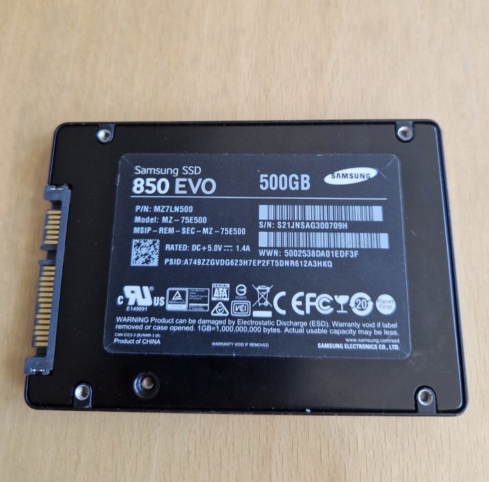 八7038【新品未開封】 Samsung SSD 850 EVO samsung 850 evo - купити комплектуючі для ПК - Ціна на OLX.ua