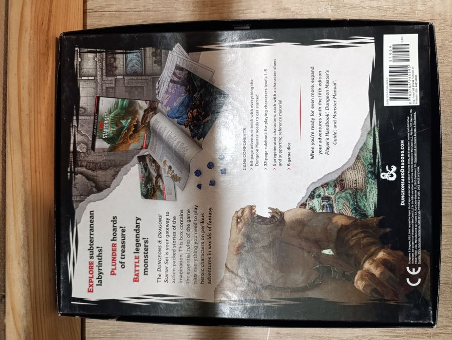 Dungeons and Dragons starter set. Kompletny. ENG