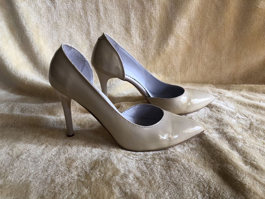 Жіночі, шкіряні лодочки 37 розміру