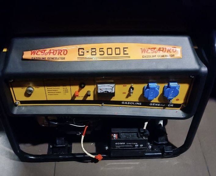 Бензиновий генератор GASOLINE GENERATOR 6,5кВт