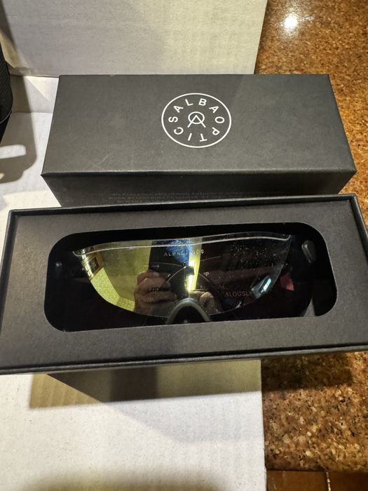 Oculos, ciclismo com clip para lentes graduadas. ALBA OPTICS