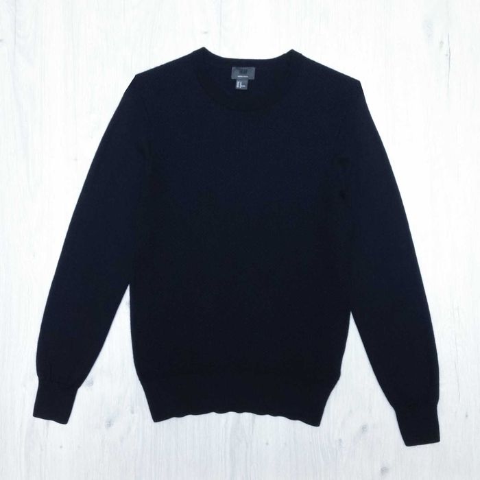 H&m merino wool s - m базовый шерстяной свитер джемпер шерсть мериноса