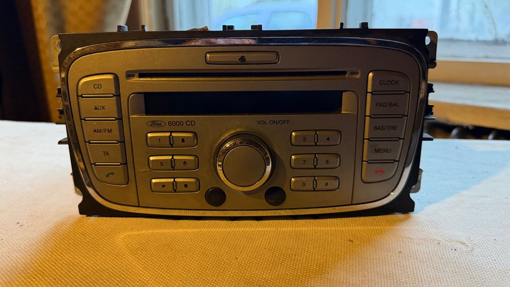Radio Ford Mondeo mk4 S-max 6000cd kod