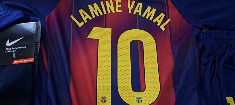 Lamine Yamal FC Barcelona Strój Dziecięcy Różne Rozmiary