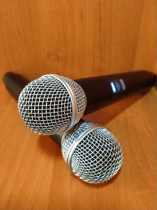 Радиомикрофоны 2шт на Новый год