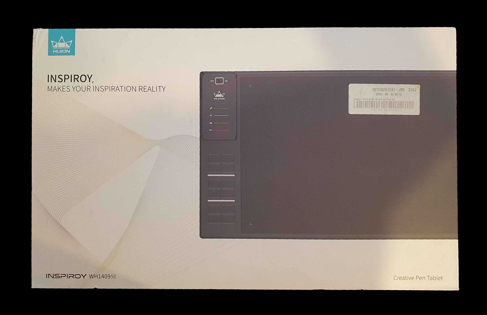 Tablet graficzny HUION WH1409 [v2] *ELEGANCKI STAN*