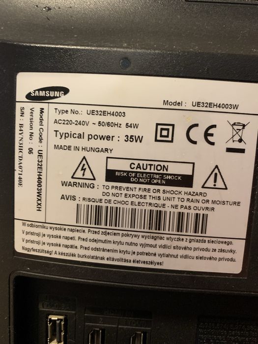Продам телевізор Samsung UE32EH4003, 32