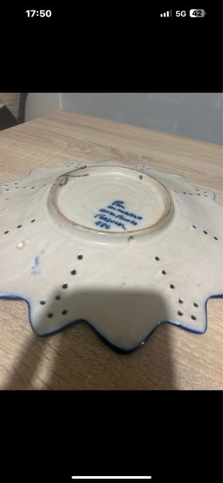 Prato de decoração Alcobaça