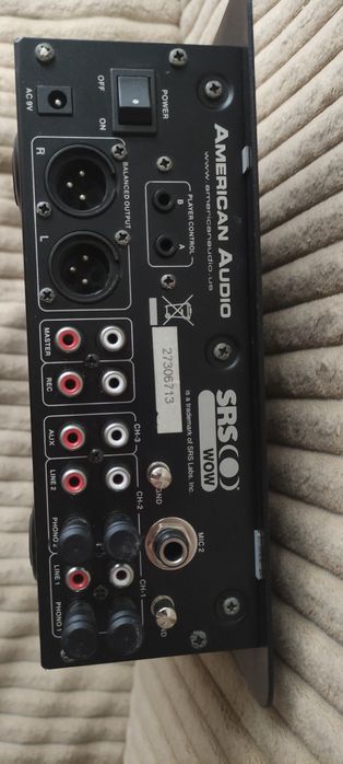 Мікшер, микшерный пульт, пульт, dj пульт, American audio q-d6srs