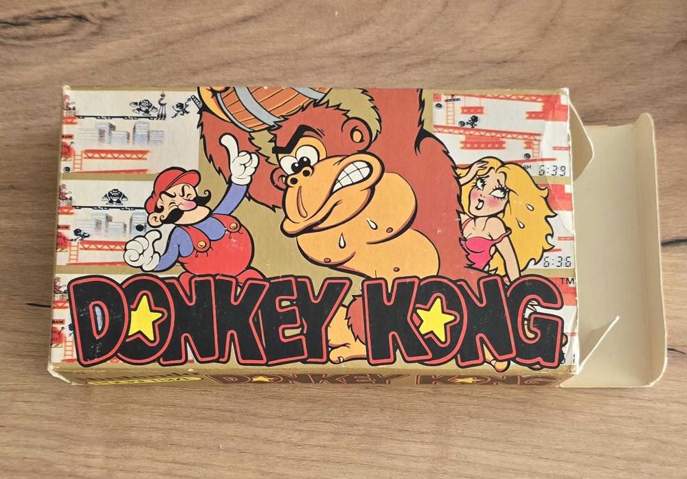 Nintendo Game & Watch Donkey Kong DK-52 USA Wersja Animacja Box Unikat CIB