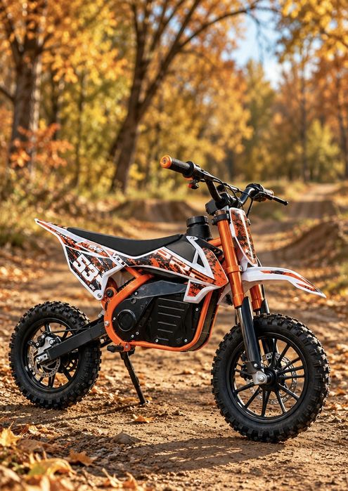 Дитячий електропітбайк PRB VOLT Lite 500W — КРУТИЙ ПОДАРУНОК ДИТИНІ. Мотоцикл для дітей 5-10 років