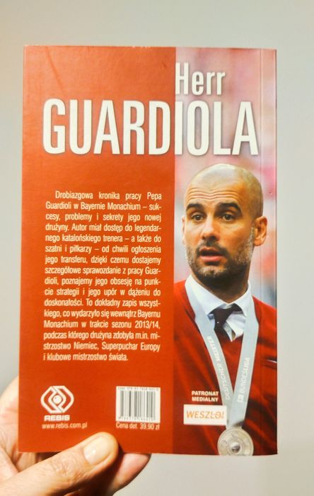 "Herr Guardiola" Marti Perarnau - projekt Bayern Monachium