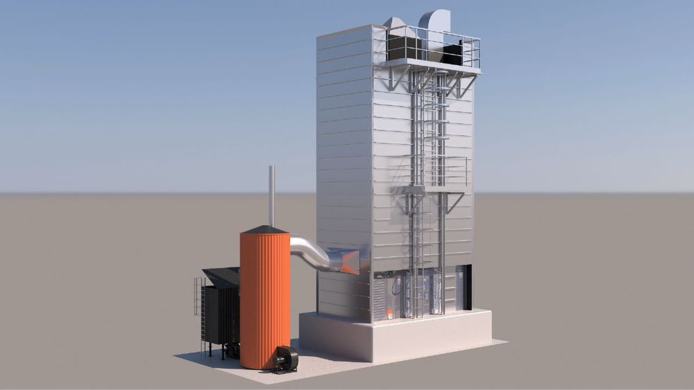 Теплогенератор для зерносушарок