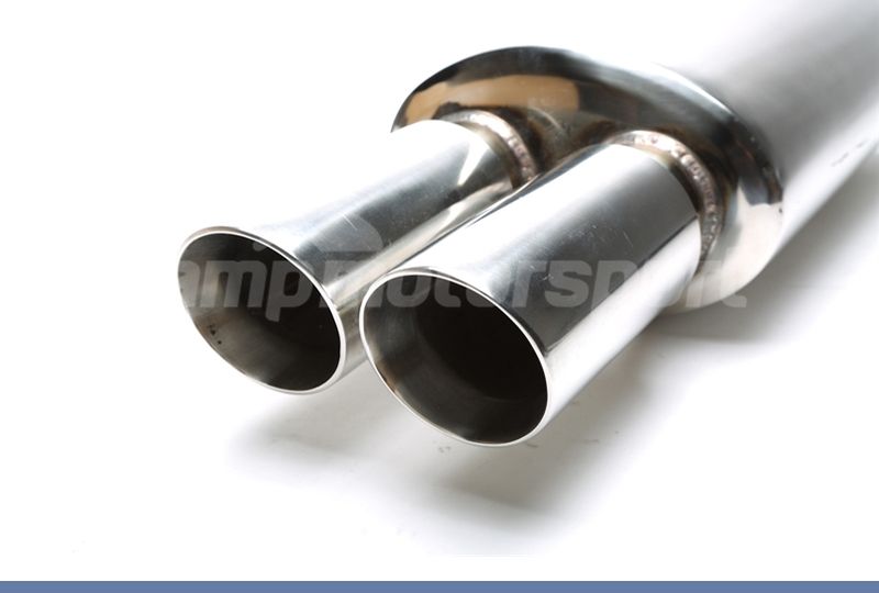 PANELA DE ESCAPE UNIVERSAL SAÍDA DUPLA REDONDA 2x76MM