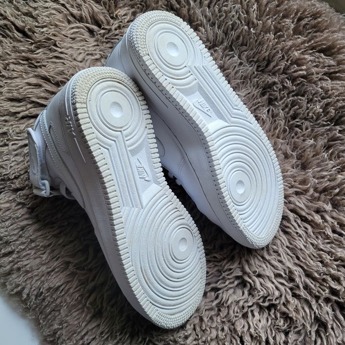 Nike air force 1 sneakersy wysokie 40 białe
