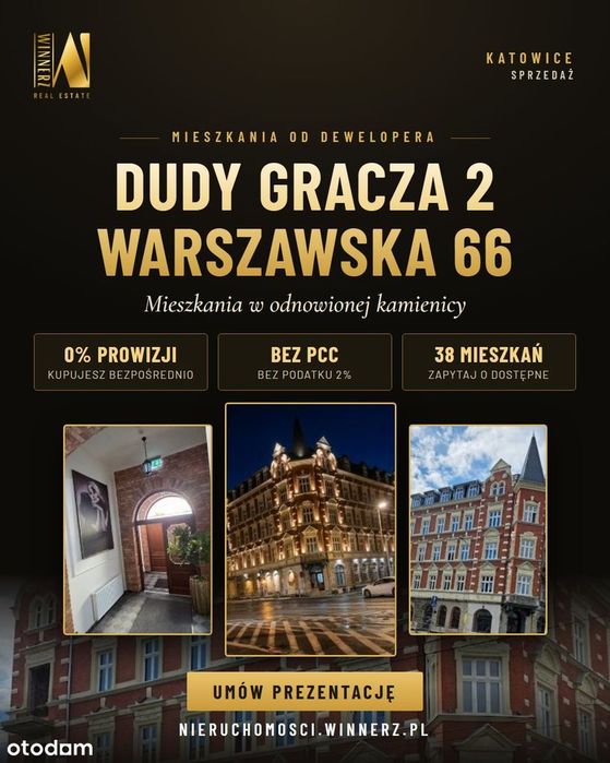 Mieszkanie 36,87 m² - Jerzego Dudy-Gracza 2, Katowice