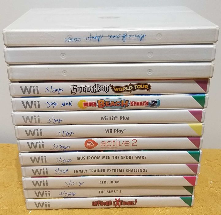 Capas Manuais PS1 + PS2 e Wii + Caixas wii com capa