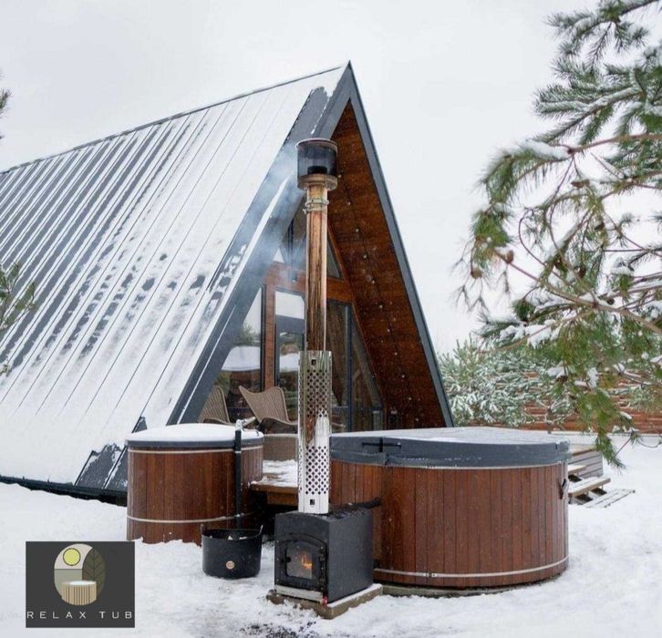 Чан на дровах! Джакузі!