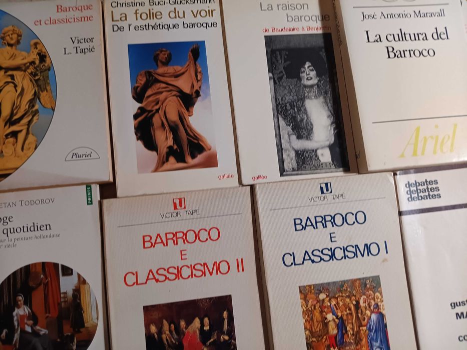 Maneirismo e Barroco Vários Livros