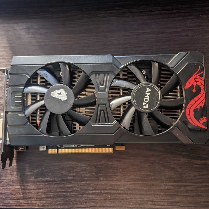 Ігрова відеокарта PowerColor RX 470 4GB (DVI) (Повністю робоча)