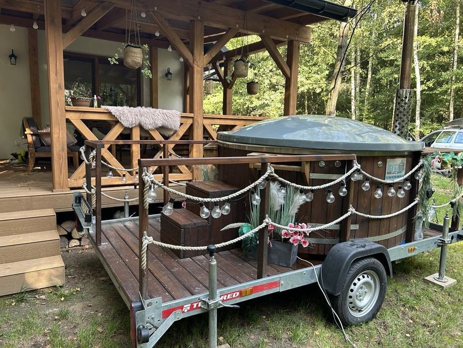Bania Mielec balia mobilna jacuzzi wynajem