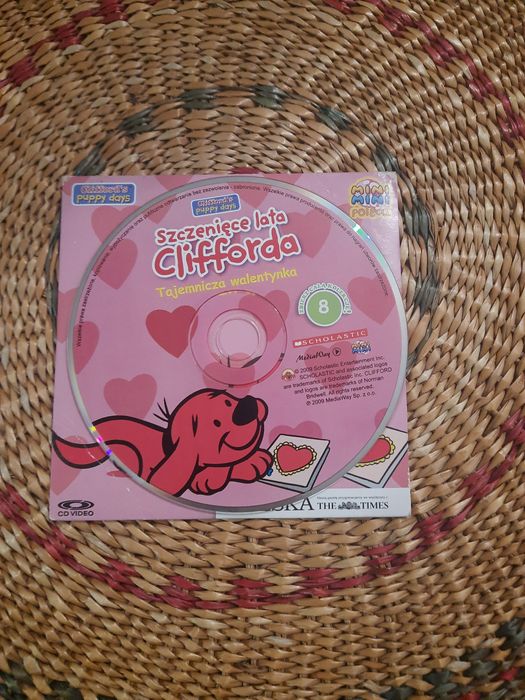 VCD z bajką Clifford - Tajemnicza Walentynka