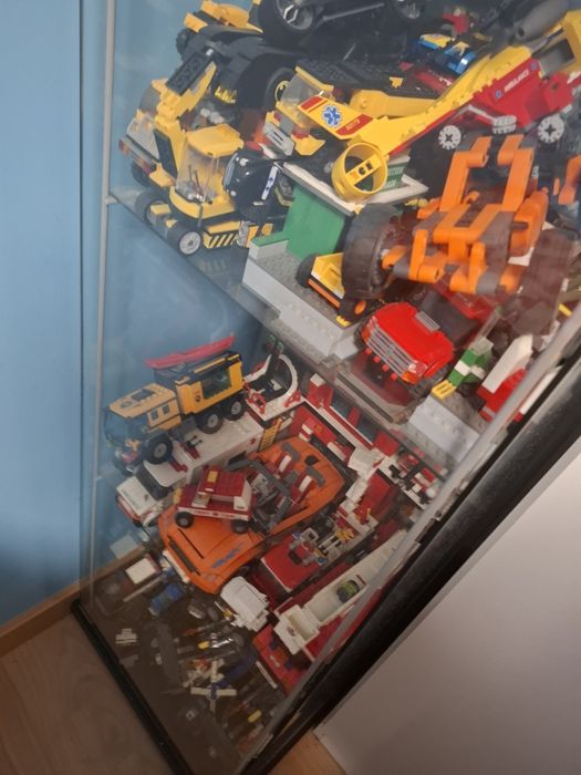 Várias legos montados