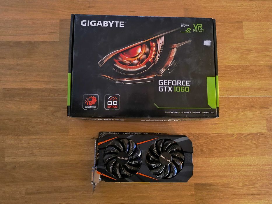 Karta graficzna Gigabyte GeForce GTX 1060 WindForce II OC 6GB GDDR5