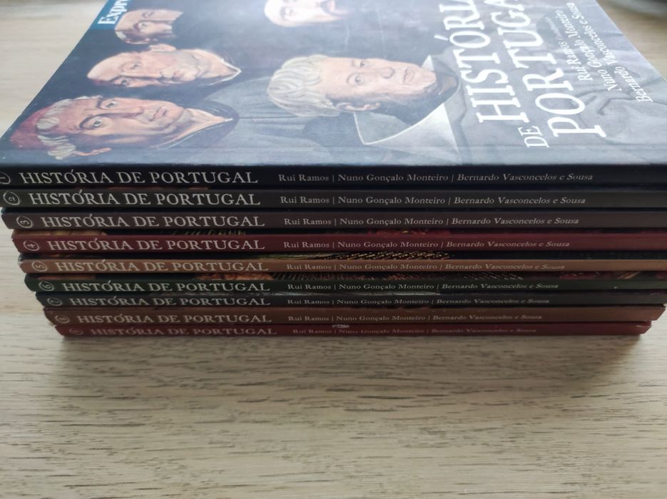 História de Portugal - 9 volumes Expresso