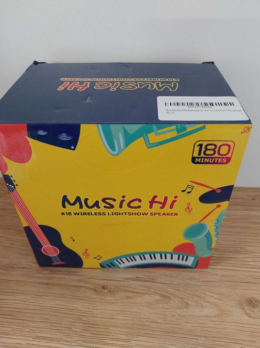 Bezprzewodowy głośnik Bluetooth przenośny zestaw do karaoke