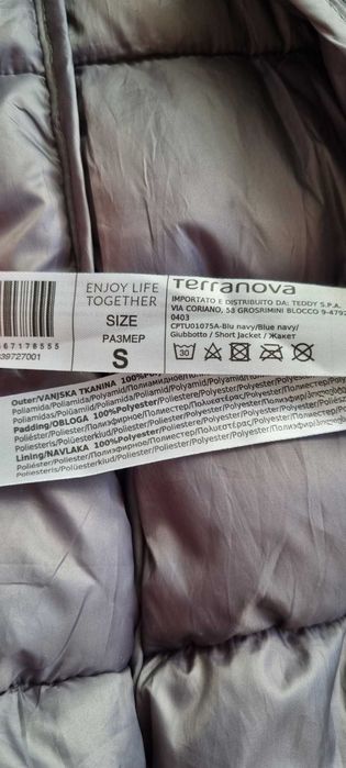 Kurtka Pikowana Terranova, Męska, S