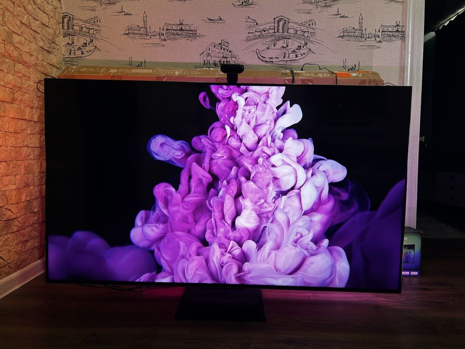 Крутой 4к телевизор TCL 55” Mini LED Qled + Govee Ambilight T2 | Комплект | Дёшево