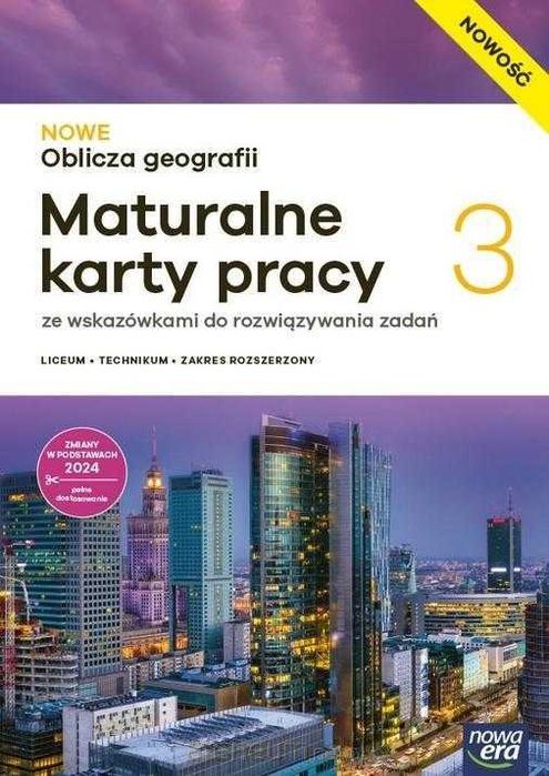 Nowe Oblicza Geografii 3 Karty Pracy Zakres Rozszerzony Nowa Era 2026